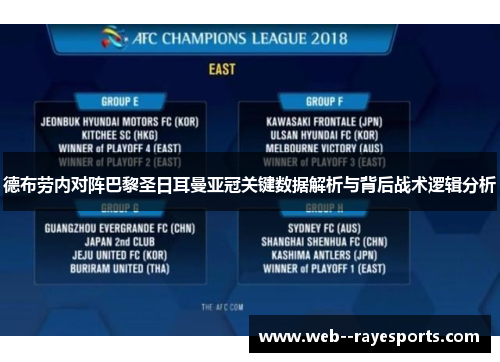 德布劳内对阵巴黎圣日耳曼亚冠关键数据解析与背后战术逻辑分析